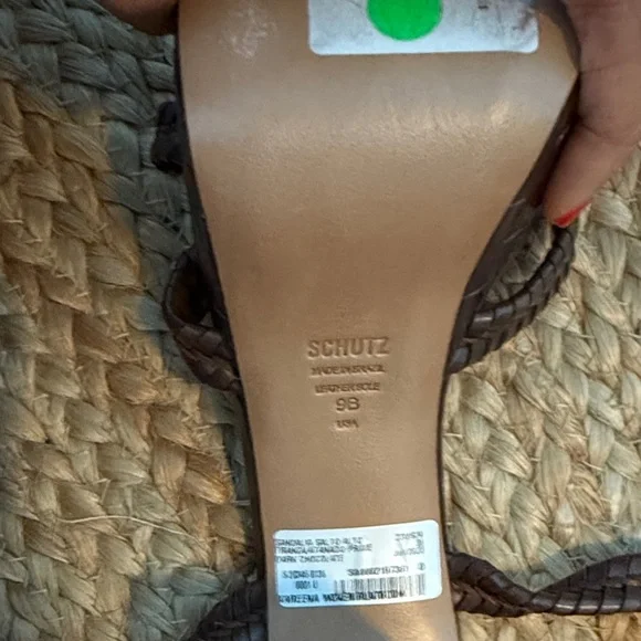 SCHUTZ Dark Brown Kathleen Platforms - Picture 5 of 6